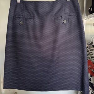 Brooks Brothers Dark Blue Mini Skirt